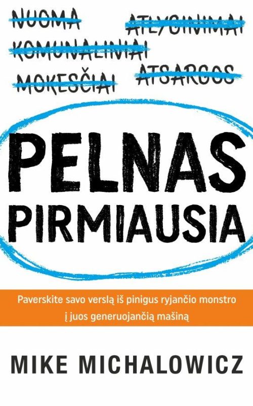 Pelnas Pirmiausia Paverskite Savo Versla Is Pinigus